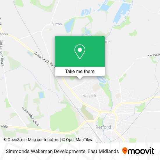 Simmonds Wakeman Developments map