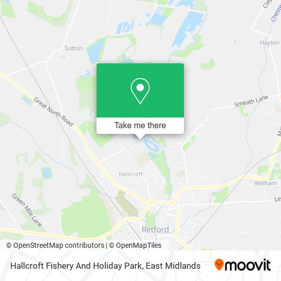 How To Get To Hallcroft Fishery And Holiday Park In Bassetlaw By Bus Or 