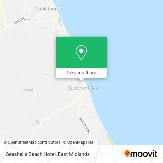 Seashells Beach Hotel map