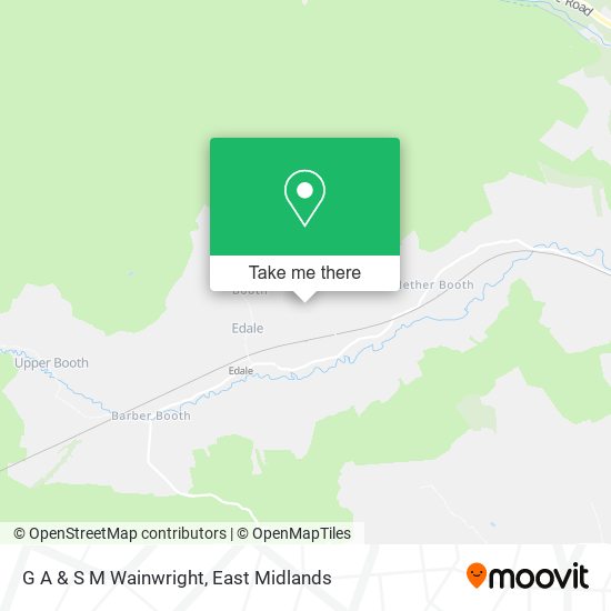 G A & S M Wainwright map