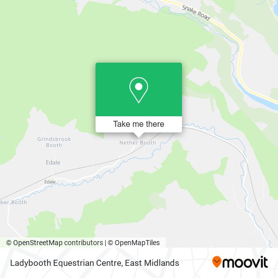 Ladybooth Equestrian Centre map