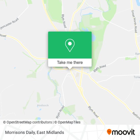 Morrisons Daily map