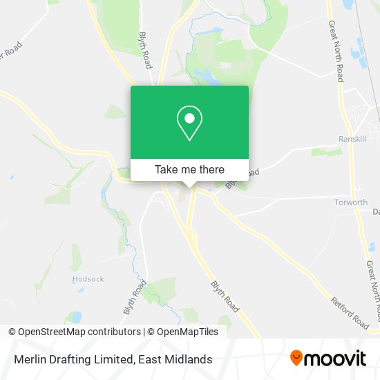 Merlin Drafting Limited map