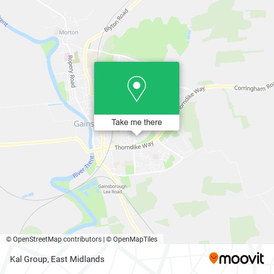 Kal Group map