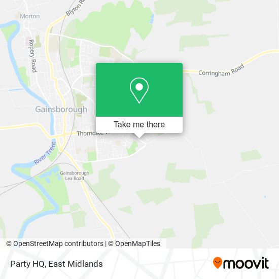 Party HQ map