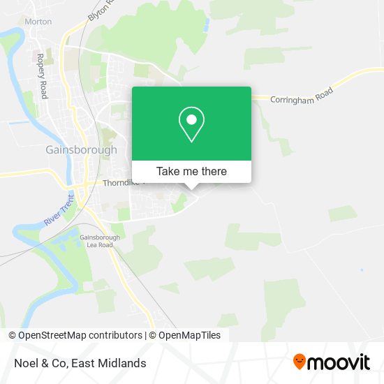 Noel & Co map