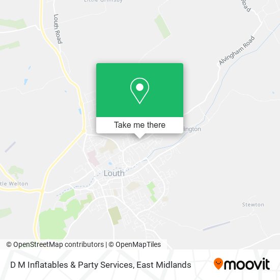 D M Inflatables & Party Services map