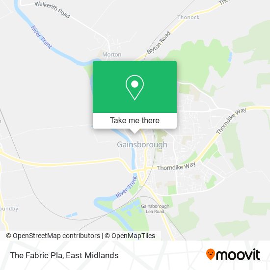 The Fabric Pla map
