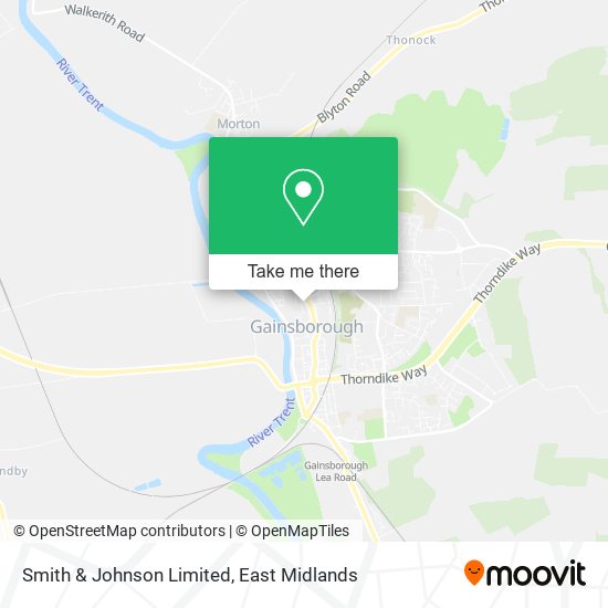 Smith & Johnson Limited map