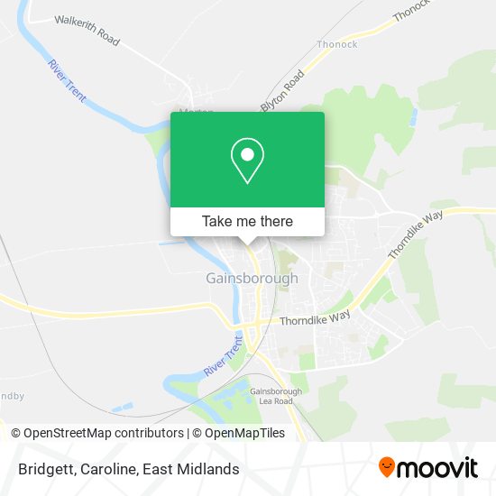 Bridgett, Caroline map