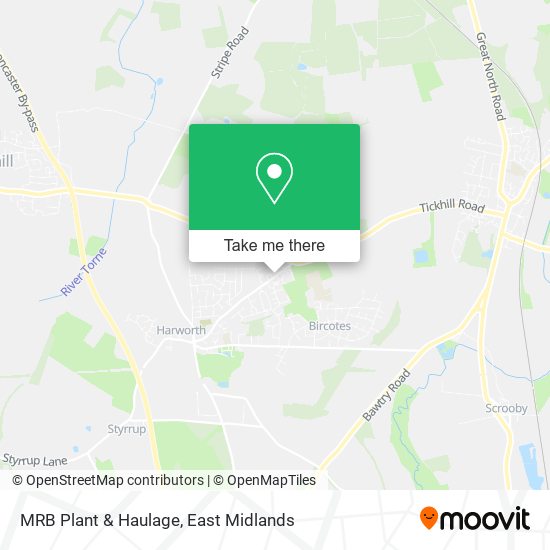 MRB Plant & Haulage map
