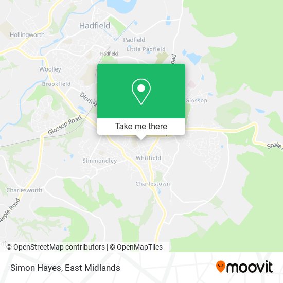 Simon Hayes map