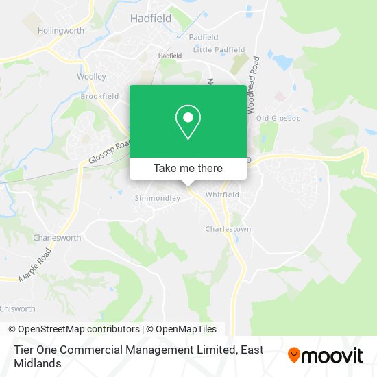 Tier One Commercial Management Limited map