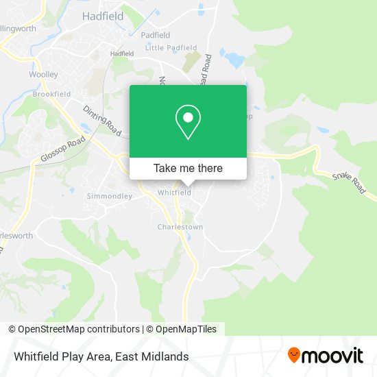 Whitfield Play Area map