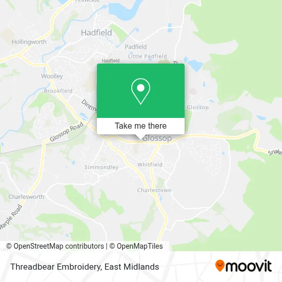 Threadbear Embroidery map