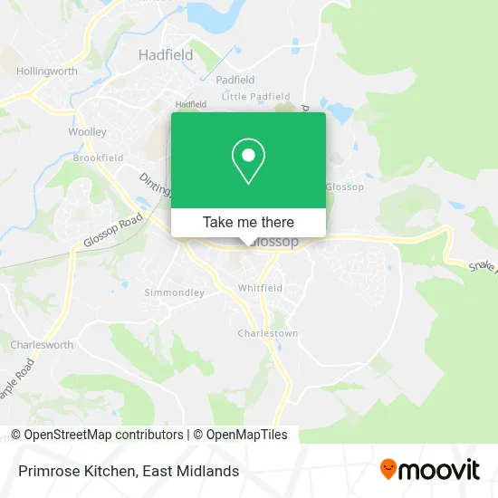 Primrose Kitchen map