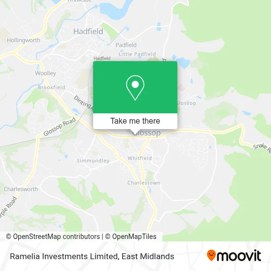 Ramelia Investments Limited map