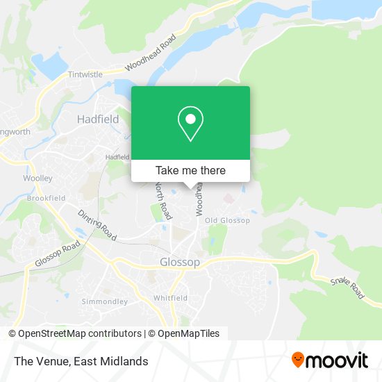 The Venue map