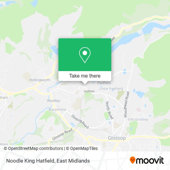 Noodle King Hatfield map
