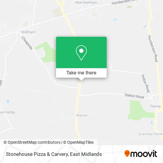 Stonehouse Pizza & Carvery map