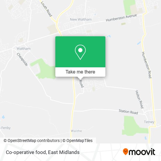 Co-operative food map