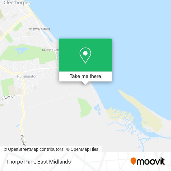 Thorpe Park map