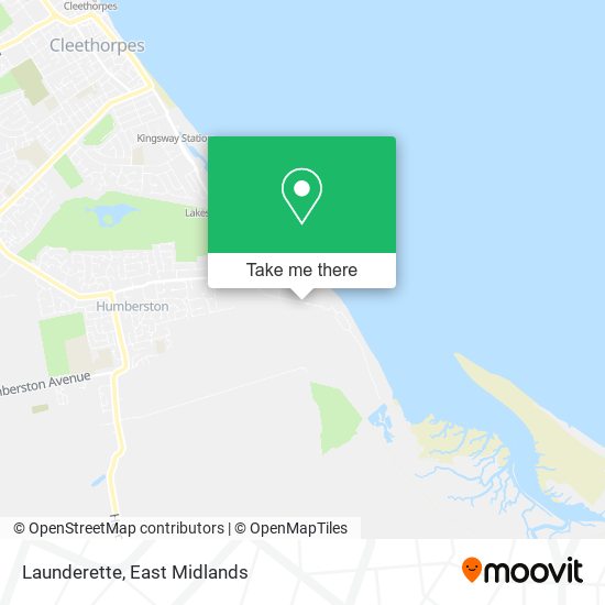 Launderette map