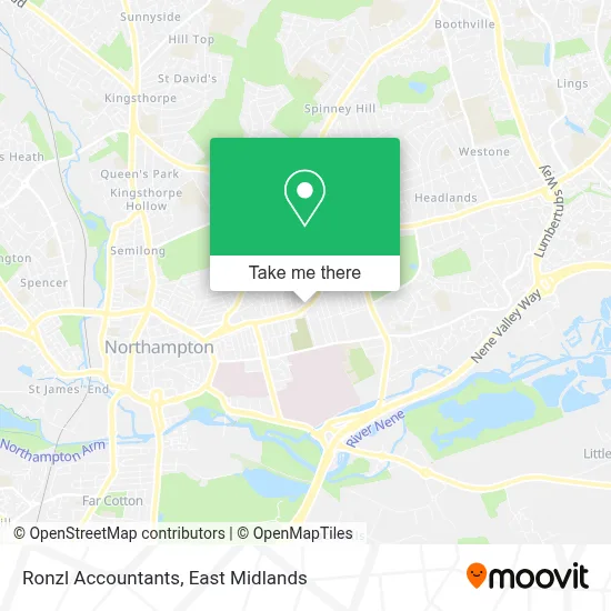 Ronzl Accountants map