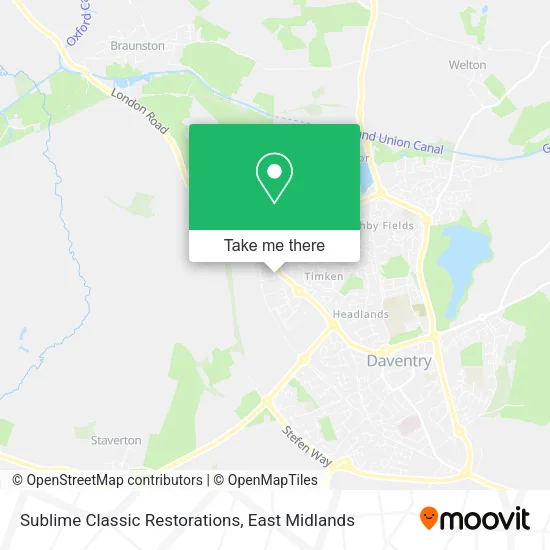 Sublime Classic Restorations map