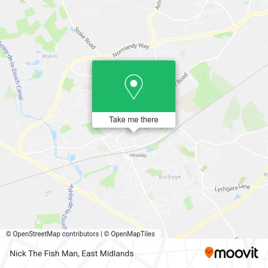 Nick The Fish Man map