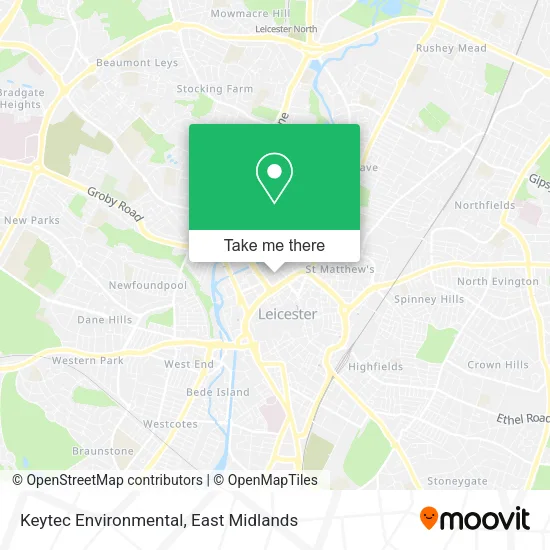 Keytec Environmental map