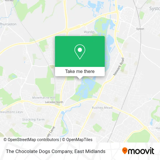 The Chocolate Dogs Company map