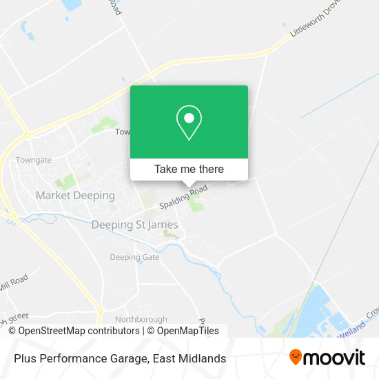 Plus Performance Garage map