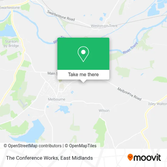 The Conference Works map