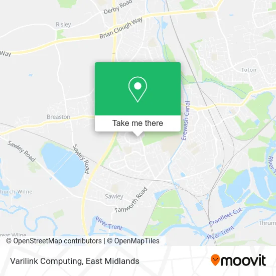 Varilink Computing map