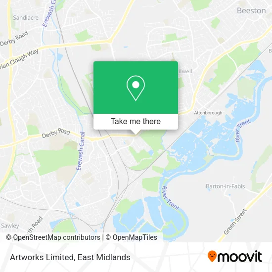 Artworks Limited map