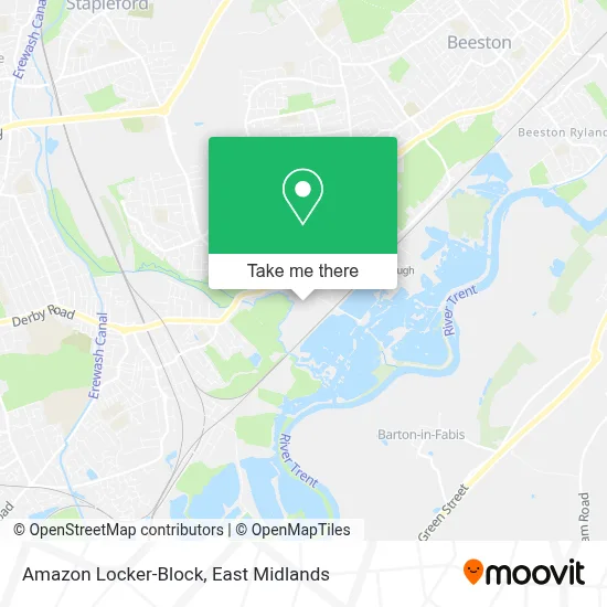 Amazon Locker-Block map
