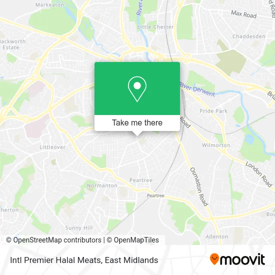 Intl Premier Halal Meats map