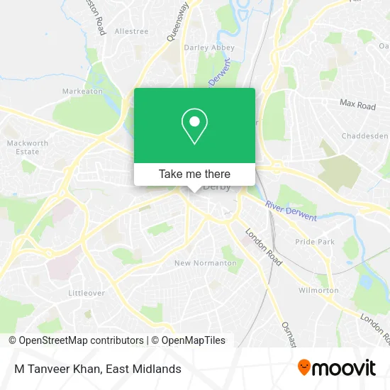 M Tanveer Khan map
