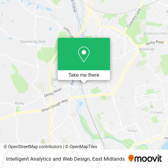 Intelligent Analytics and Web Design map