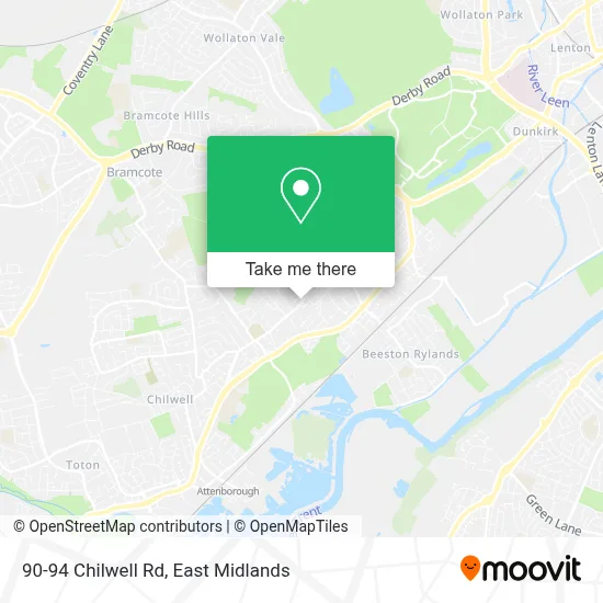 90-94 Chilwell Rd map
