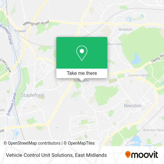 Vehicle Control Unit Solutions map