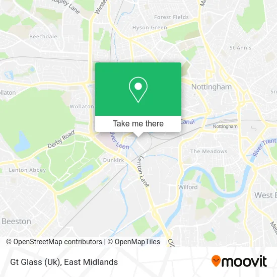 Gt Glass (Uk) map