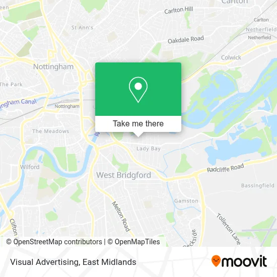 Visual Advertising map
