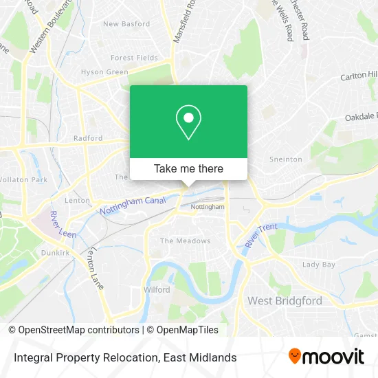 Integral Property Relocation map