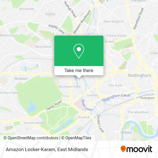 Amazon Locker-Karam map
