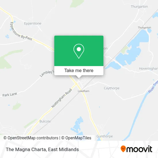 The Magna Charta map