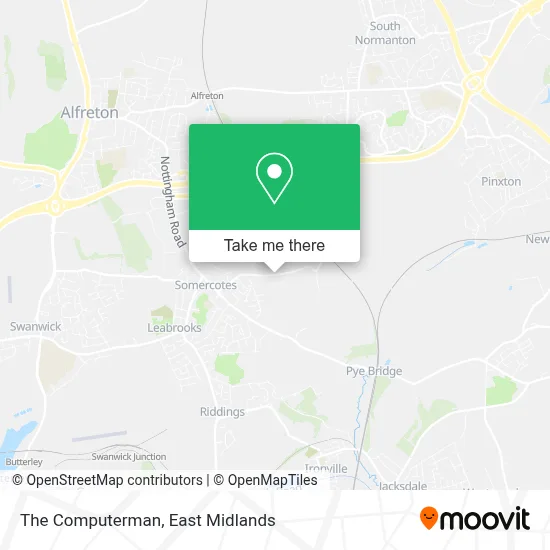The Computerman map