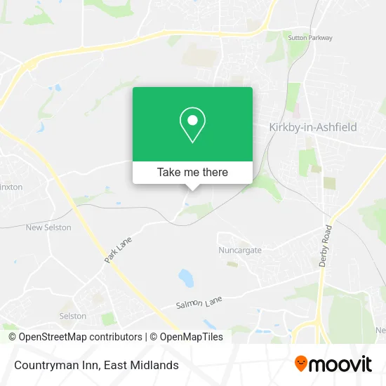 Countryman Inn map