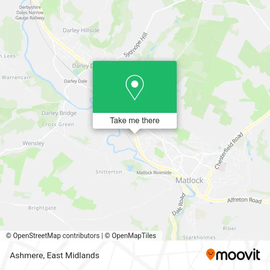 Ashmere map